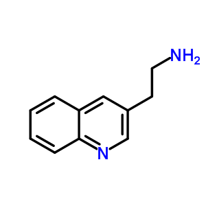 2-(喹啉-3-基)乙胺結(jié)構(gòu)式_776333-52-9結(jié)構(gòu)式