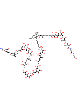 Palytoxin Structure,77734-91-9Structure