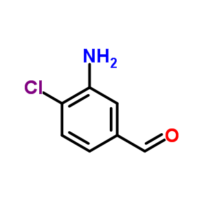 3-Amino-4-chlorobenzaldehyde Structure,77740-83-1Structure