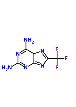 8-(Trifluoromethyl)-5h-purine-2,6-diamine Structure,778-98-3Structure