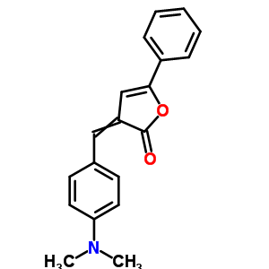 2(3H)-furanone,3-[[4-(dimethylamino)phenyl]methylene]-5-phenyl- Structure,77811-51-9Structure