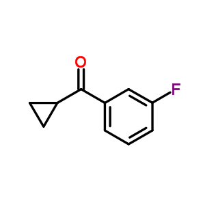 Cyclopropyl-(3-fluorophenyl)methanone Structure,77972-82-8Structure