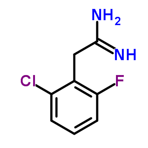 2-(2-Chloro-6-fluoro-phenyl)-acetamidine Structure,780728-19-0Structure