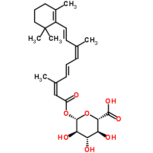 13-Cis retinoyl beta-d-glucuronide Structure,78147-42-9Structure