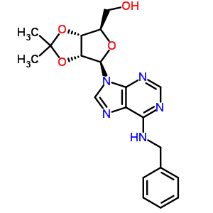 2,3-O-(1-甲基亞乙基)-n-(苯基甲基)腺苷酸結(jié)構(gòu)式_78188-38-2結(jié)構(gòu)式