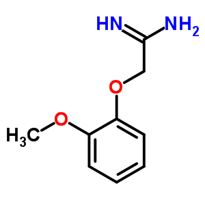 (9ci)-2-(2-甲氧基苯氧基)-乙脒結(jié)構(gòu)式_785724-01-8結(jié)構(gòu)式