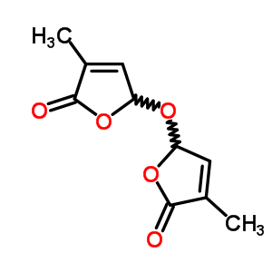 3-Methyl-5-[(4-methyl-5-oxo-2h-furan-2-yl)oxy]-5h-furan-2-one Structure,78646-58-9Structure