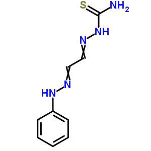 [2-(Phenylhydrazinylidene)ethylideneamino]thiourea Structure,78797-14-5Structure