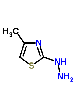 (4-Methyl-thiazol-2-yl)hydrazine Structure,78886-45-0Structure