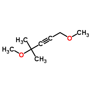 1,4-Dimethoxy-4-methyl-pent-2-yne Structure,78961-60-1Structure