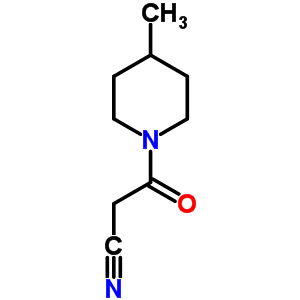 3-(4-Methyl-1-piperidyl)-3-oxo-propanenitrile Structure,79005-55-3Structure