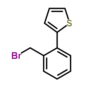 2-[2-(Bromomethyl)phenyl]thiophene Structure,791078-04-1Structure