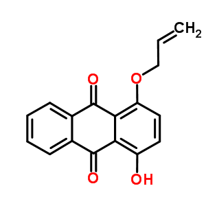 4-Hydroxy-1-prop-2-enoxy-anthracene-9,10-dione Structure,79207-99-1Structure