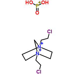 1,4-Bis(2-chloroethyl)-1,4-diazoniabicyclo[2.2.1]heptane Structure,79256-76-1Structure