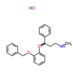 N-methyl-(3-phenyl-3-o-tolyloxy-propyl)-amine hydrochloride Structure,79332-99-3Structure