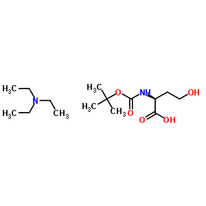 (S)-n-boc-l-homoserine triethylammonium salt Structure,796072-25-8Structure