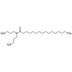 N,n-bis(3-aminopropyl)hexadecanamide Structure,79692-40-3Structure