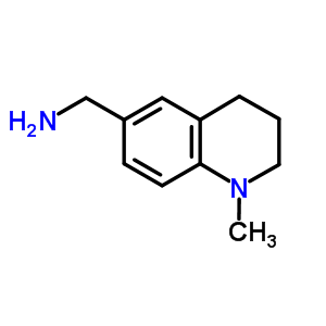 C-(1-Methyl-1,2,3,4-tetrahydro-quinolin-6-yl)-methylamine Structure,797807-54-6Structure