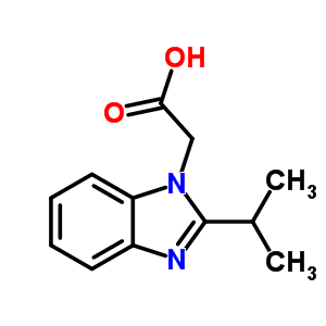 (2-Isopropyl-1H-benzimidazol-1-yl)acetic acid Structure,797812-91-0Structure