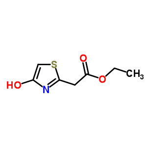 (4-Hydroxythiazol-2-yl)acetic acid ethyl ester Structure,79878-57-2Structure