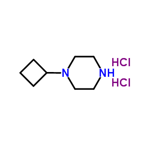 1-Cyclobutyl-piperazine dihydrochloride Structure,799557-65-6Structure