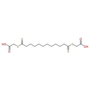 ((12-((Carboxymethyl)thio)-12-thioxododecanethioyl)thio)acetic acid Structure,80159-88-2Structure