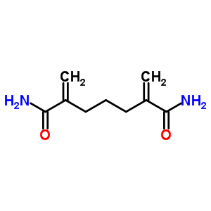 Heptanediamide,2,6-bis(methylene)- Structure,80323-49-5Structure