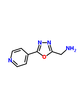 5-(4-Pyridinyl)-1,3,4-oxadiazole-2-methanamine Structure,803603-49-8Structure