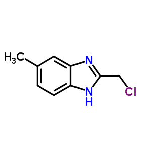 2-(Chloromethyl)-5-methyl-1H-benzimidazole Structure,80567-68-6Structure