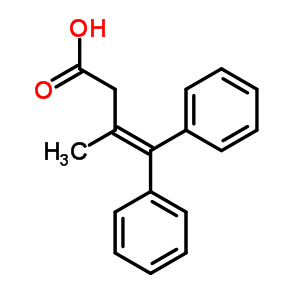 3-Butenoic acid,3-methyl-4,4-diphenyl- Structure,80743-50-6Structure