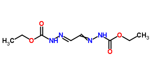 Hydrazinecarboxylic acid, 2,2-(1,2-ethanediylidene)bis-, diethyl ester (9ci) Structure,80805-23-8Structure