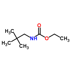 n-(2,2-二甲基丙基)氨基甲酸乙酯結(jié)構(gòu)式_80874-69-7結(jié)構(gòu)式