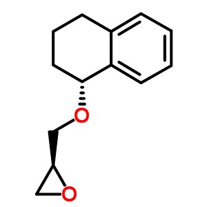 2-[(1,2,3,4-Tetrahydronaphthalen-1-yloxy)methyl]oxirane Structure,80910-10-7Structure