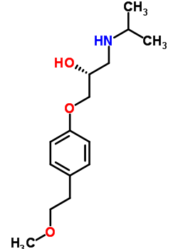 (R)-(+)-美托洛爾結(jié)構(gòu)式_81024-43-3結(jié)構(gòu)式