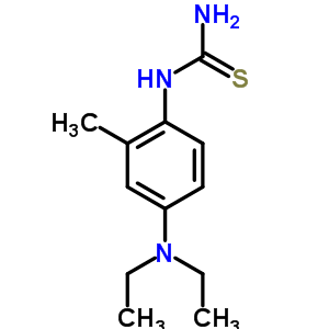 N-4-(diethylamino)-2-methylphenylthiourea Structure,810662-59-0Structure