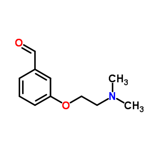 3-[2-(Dimethylamino)ethoxy]benzaldehyde Structure,81068-25-9Structure