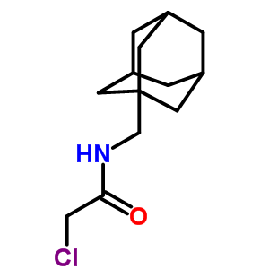 N-(1-adamantylmethyl)-2-chloroacetamide Structure,81099-48-1Structure