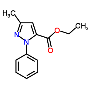 Ethyl 3-methyl-1-phenylpyrazole-5-carboxylate Structure,81153-63-1Structure