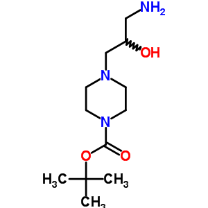 (+/-)-1-Amino-3-n-(4-boc-piperazinyl)-2-propanol Structure,811841-98-2Structure