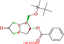 [3aS-(3a,4,5,6a)]-(9CI)-5-(芐酰氧基)-4-[[[(1,1-二甲基乙基)二甲基硅基]氧]甲基]六氫-2(1H)-戊酮結構式_81266-62-8結構式