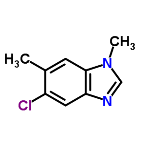 1H-benzimidazole,5-chloro-1,6-dimethyl-(9ci) Structure,81449-99-2Structure