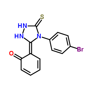 2,4-Dihydro-4-(4-bromophenyl)-5-(2-hydroxyphenyl)-3H-1,2,4-triazole-3-thione Structure,81518-27-6Structure