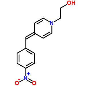 2-[4-[(4-Nitrophenyl)methylidene]pyridin-1-yl]ethanol Structure,81587-15-7Structure