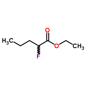 Pentanoic acid, 2-fluoro-, ethyl ester Structure,816-26-2Structure