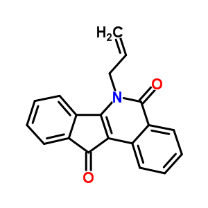 6-Allyl-5h-indeno[1,2-c]isoquinoline-5,11(6h)-dione Structure,81721-77-9Structure