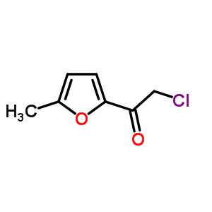 (9ci)-2-氯-1-(5-甲基-2-呋喃)-乙酮結(jié)構(gòu)式_81805-55-2結(jié)構(gòu)式