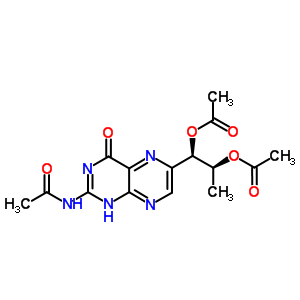 2-N-acetyl-1’,2’-di-o-acetyl-6-biopterin Structure,81827-31-8Structure