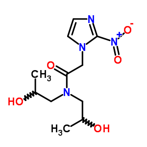 N,n-bis(2-hydroxypropyl)-2-(2-nitroimidazol-1-yl)acetamideStructure,81892-66-2Structure N,n-bis(2-hydroxypropyl)-2-(2-nitroimidazol-1-yl)acetamide Structure,81892-66-2Structure
