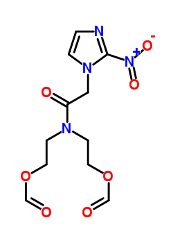 2-[2-Formyloxyethyl-[2-(2-nitroimidazol-1-yl)acetyl]amino]ethyl formate Structure,81892-70-8Structure