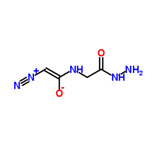 N-diazoacetylglycine hydrazide Structure,820-75-7Structure